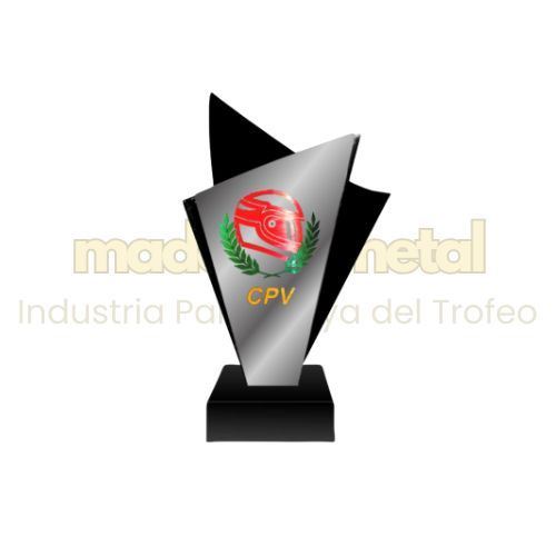 Imagen de Trofeo de Fibra de madera, laminado en acero - M1.5703 